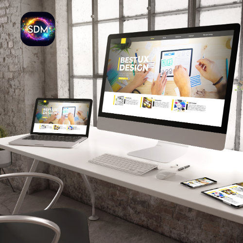 Responsive web design across devices